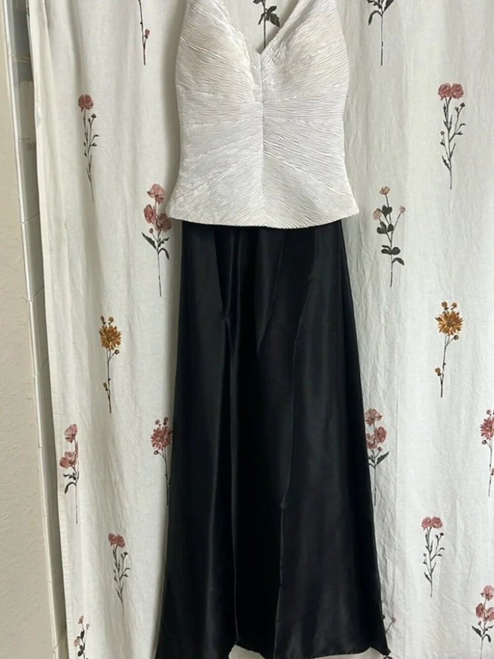 Vintage Cachet Satin Gown